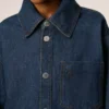 Mavi Pamuklu Ami de Coeur Overshirt