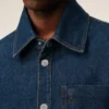 Mavi Pamuklu Ami de Coeur Overshirt