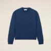 Mavi Pamuklu Ami de Coeur Sweatshirt