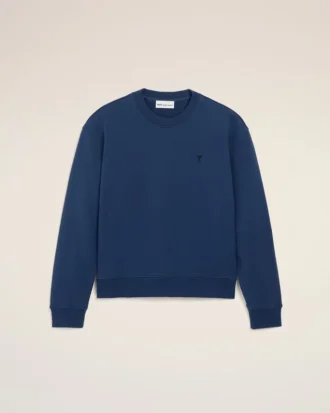 Mavi Pamuklu Ami de Coeur Sweatshirt