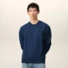 Mavi Pamuklu Ami de Coeur Sweatshirt