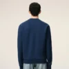 Mavi Pamuklu Ami de Coeur Sweatshirt