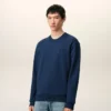 Mavi Pamuklu Ami de Coeur Sweatshirt