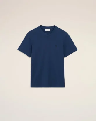 Mavi Pamuklu Ami de Coeur T-Shirt