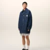 Mavi Pamuklu Ami Paris Heritage Label İşçi Ceketi