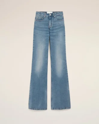 Mavi Pamuklu Flare Fit Kot