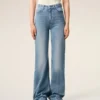 Mavi Pamuklu Flare Fit Kot