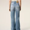 Mavi Pamuklu Flare Fit Kot