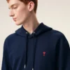 Mavi Pamuklu Red Ami de Coeur Hoodie