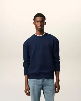 Mavi Pamuklu Red Ami de Coeur Sweatshirt