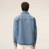 Mavi Pamuklu Örme Ami de Coeur Overshirt