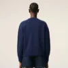 Mavi Yünlü Ami de Coeur Cardigan