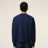 Mavi Yünlü Ami de Coeur Cardigan