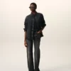 Siyah Denim Pamuklu Ami de Coeur Gömlek