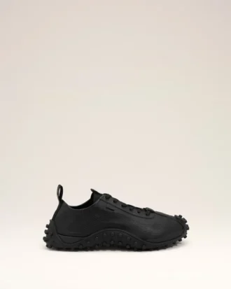 Siyah İnek Derisi Mirage Spor Ayakkabı
