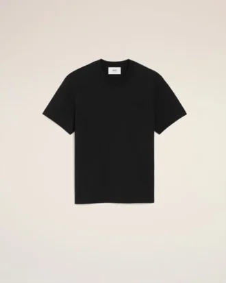Siyah Organik Pamuklu Ami de Coeur T-Shirt