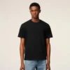 Siyah Organik Pamuklu Ami de Coeur T-Shirt