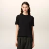 Siyah Organik Pamuklu Ami de Coeur T-Shirt