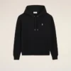 Siyah Pamuklu Ami de Coeur Hoodie