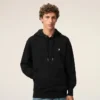 Siyah Pamuklu Ami de Coeur Hoodie