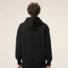 Siyah Pamuklu Ami de Coeur Hoodie