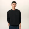 Siyah Pamuklu Ami de Coeur Sweatshirt