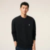 Siyah Pamuklu Ami de Coeur Sweatshirt