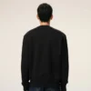 Siyah Pamuklu Ami de Coeur Sweatshirt