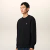 Siyah Pamuklu Ami de Coeur Sweatshirt