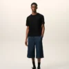 Siyah Pamuklu Ami de Coeur T-Shirt