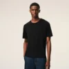 Siyah Pamuklu Ami de Coeur T-Shirt