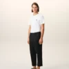 Siyah Pamuklu Carrot Oversized Pantolon