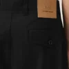 Siyah Pamuklu Carrot Oversized Pantolon