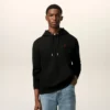 Siyah Pamuklu Red Ami de Coeur Hoodie