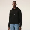 Siyah Pamuklu Red Ami de Coeur Hoodie