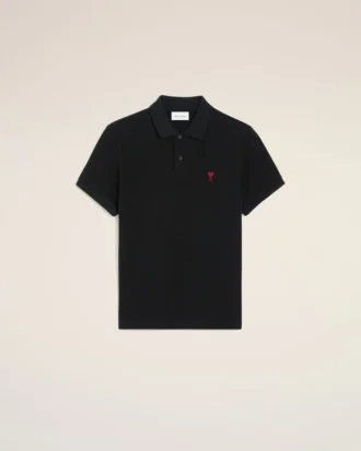Siyah Pamuklu Red Ami de Coeur Polo Gömlek