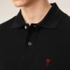 Siyah Pamuklu Red Ami de Coeur Polo Gömlek