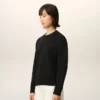 Siyah Pamuklu Red Ami de Coeur Sweatshirt