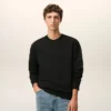 Siyah Pamuklu Red Ami de Coeur Sweatshirt