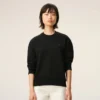 Siyah Pamuklu Red Ami de Coeur Sweatshirt