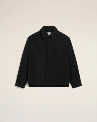 Siyah Tafta Yastıklı Ami de Coeur Overshirt