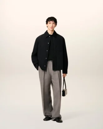 Siyah Tafta Yastıklı Ami de Coeur Overshirt