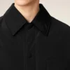 Siyah Tafta Yastıklı Ami de Coeur Overshirt