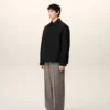 Siyah Tafta Yastıklı Ami de Coeur Overshirt