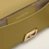Yeşil İnek Derisi Mimi Çanta
