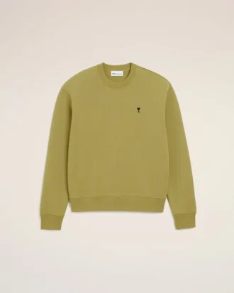 Yeşil Pamuklu Ami de Coeur Sweatshirt