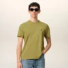 Yeşil Pamuklu Ami de Coeur T-Shirt